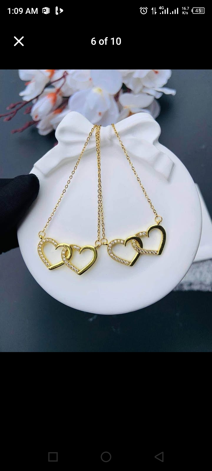 Dainty Chain and Pendant