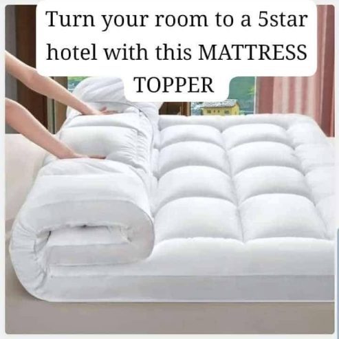 FLUFFY MATTRESS TOPPER 