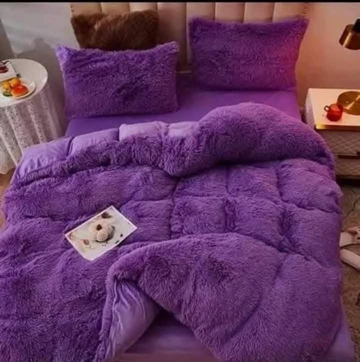 Fluffy Fur Duvet Set