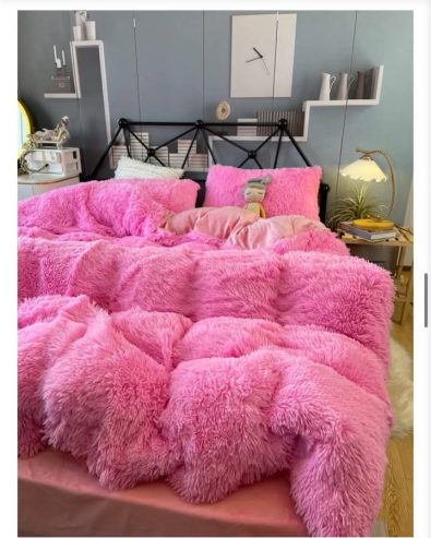 LUXURY Fur/Hairy Bedding Set