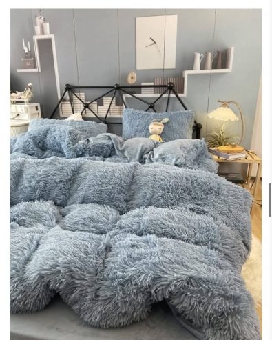 LUXURY Fur/Hairy Bedding Set