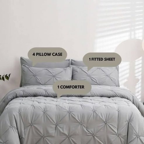 100% PINTUCK BIG BROTHER COTTON BEDSHEETS